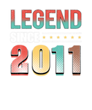 Discover Happy 11Th Birthday Legend Since 2011 11 Years Old
