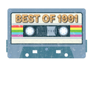 Discover The Best Of 1991 Vintage Cassette Tape 31St Birthd