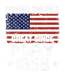 Discover May 1958 American Flag 63Rd Birthday Gifts 63 Year
