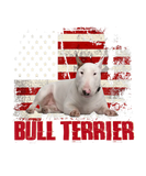 Discover Vintage American Flag Bull Terrier Dog Lover