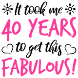 Discover Fabulous 40th Birthday