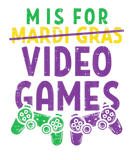 Discover M Is For Video Games Funny Mardi Gras Gamer Boy Me