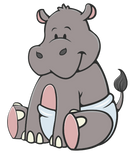Discover Customizable Baby Hippo