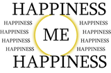 Discover HAPPINESS SURROUNDS ME GOLD CIRCLE