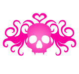Discover Girly pink skull