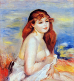 Discover Pierre Auguste Renoir - Bather