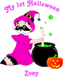 Discover Customize Raccoon Witch Baby 1st Halloween