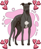 Discover Greyhound Heart Design Dog Owner Stuff Greyhounds