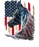 Discover Patriotic Horse American Flag - Horse Vintage Prin