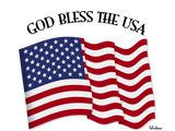 Discover GOD BLESS THE USA with US flag