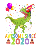 Discover 2Nd Birthday Saurus Rex Awesome Since 2020 2 Years