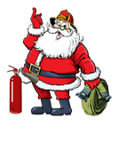 Discover Firefighter Santa Christmas Gift for Police