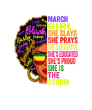 Discover Womens March Girl Slays Prays Afro Black History M