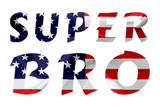 Discover Super Bro and the American Flag