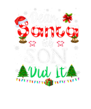 Discover Dear Santa My Son Did It Funny Christmas Family Pa