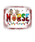 Discover Nurse Christmas Reindeer Leopard Christmas Nurse T