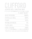 Discover Clifford Nutrition Personalized Name Funny Name Fa