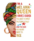 Discover I'm A Melanin Queen Afro Woman Headwrap Black Hist