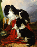 Discover King Charles Spaniels - Dog Art - Richard Ansdell