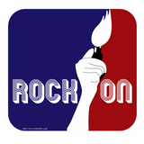 Discover Rock On Lighter Design Cartoon Logo