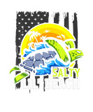 Discover Salty Lil Beach - American Flag Turtle Retro Summe