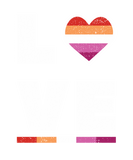Discover LGBTQ Lesbian Pride Flag Distressed Grunge Love
