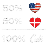 Discover 50% American 50% Danish 100% Cute Denmark