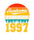 Discover Awesome Since February 1997 25 Years Old Birthday