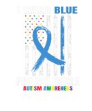 Discover I Wear Blue For My Uncle Autism Awareness USA Flag