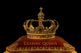 Discover Cuisine Queen Design Black Wo