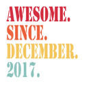 Discover Awesome Since December 2017 For 5 Year Old - 5Th B