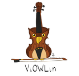 Discover Violin Owl Cute Music