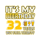 Discover 32Th Birthday - Beerthday 32 Years Old Funny Beer