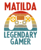 Discover MATILDA Gift Name Personalized Funny Gaming Geek B