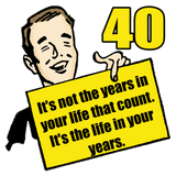 Discover Living Life 40th Birthday Gifts