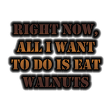 Discover Right Now, All I Want To Do Is Eat Walnuts