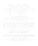 Discover Retro Pop Knows Everything Men Funny Father's Day