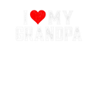 Discover I Love My Grandpa Family Matching Heart Grandpa