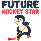 Discover Future Ice Hockey Star Baby Boy Girl Penguin Plus Size