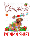 Discover This Is My Christmas Pajama Dachshund Christmas Li