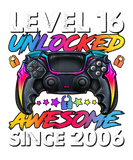 Discover Level 16 Unlocked Awesome Since 2006 16Th Birthday