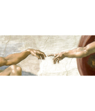 Discover Creation of Adam Hands - Michelangelo