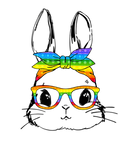 Discover Happy Easter Day Pop It Bunny Face Glasses Easter