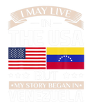Discover May Live In USA Story Began In Venezuela Flag