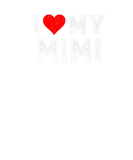 Discover I Love My Mimi Family Matching Heart Mimi