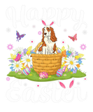 Discover Easter Egg Hunt Floral Cocker Spaniel Dog Easter S