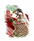 Discover assortment of festive holiday cookies