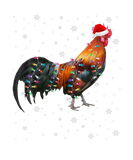 Discover Christmas Lights Chicken Lover Santa Hat Funny Xma