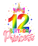 Discover 12 Birthday Princess Unicorn 12 Years Old 12Th Bir