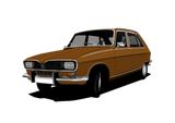 Discover Renault R16 - brown - classic car